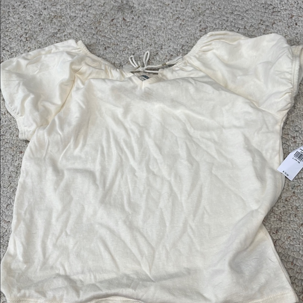 Women's Cream Top